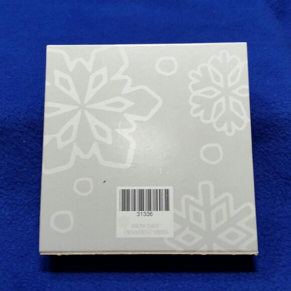 Longaberger Snow Days 2002 Claire Snowflake Ornament Collector's Club In Box - Picture 10 of 10